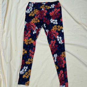 TC cute floral New LuLaRoe Leggings